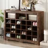 Streamdale Furniture Streamdale Sleek 24 Shoe Cubby Console & Sideboard