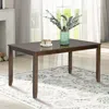 Streamdale Furniture Streamdale Sleek & Durable Solid Wood Dining Table For Modern Dining Rooms