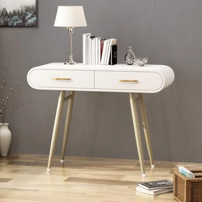 Streamdale Furniture Streamdale Sleek And Sophisticated Vanity Table With Drawers