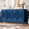 Streamdale Furniture Streamdale Sleek Storage Cabinet (vertical Line Design)