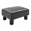 Streamdale Furniture Streamdale Small Faux Leather Ottoman Footrest