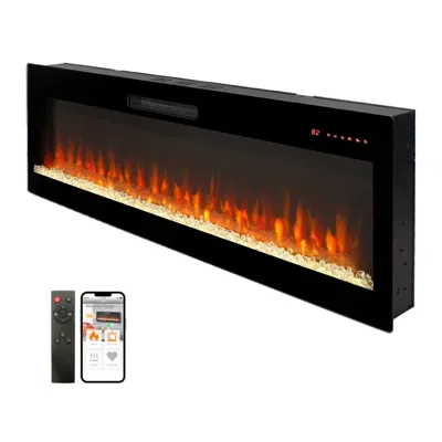 Streamdale Furniture Streamdale Smart 50" Wifi Electric Fireplace