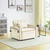 Streamdale Furniture Streamdale Sofa Bed With Adjustable Back, Usb Port, Wheels
