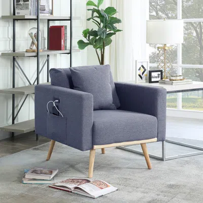 Streamdale Furniture Streamdale Sofa Chair For Home Or Office Use In Gray