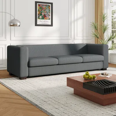 Streamdale Furniture Streamdale Sofa With Usb Ports, Cup Holders & Plush Comfort