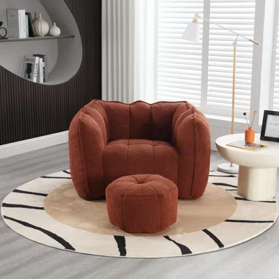Streamdale Furniture Streamdale Soft Bean Bag Chair With High Resilient Foam(chips)for Living Room And Bedroom
