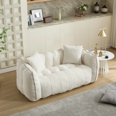 Streamdale Furniture Streamdale Soft Beanbag Chair - High Resilience Foam Core