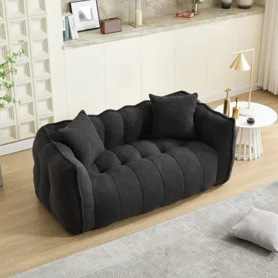 Streamdale Furniture Streamdale Soft Beanbag Chair - High Resilience Foam Core