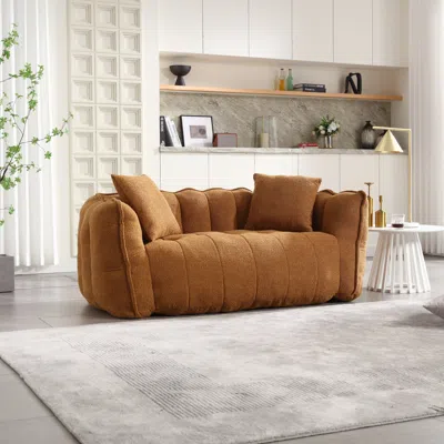 Streamdale Furniture Streamdale Soft Beanbag Chair With High Resilience Foam Core For Two People