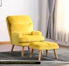Streamdale Furniture Streamdale Soft Comfortable 1 Piece Accent Click Clack Chair With Ottoman