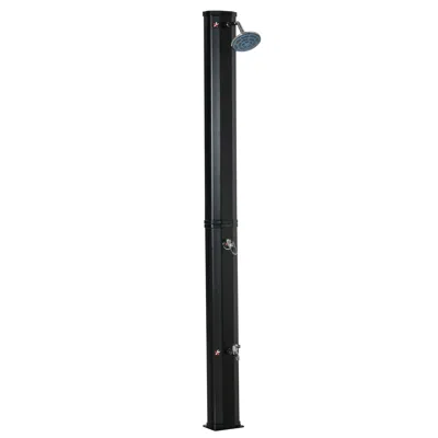 Streamdale Furniture Streamdale Solar-heated Outdoor Shower With Rotating Head