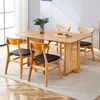 Streamdale Furniture Streamdale Solid Wood Dining Set Table & Chairs For Home & Office