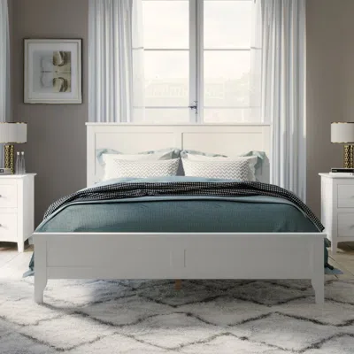 Streamdale Furniture Streamdale Solid Wood King Platform Bed