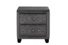 Streamdale Furniture Streamdale Sophia Nightstand Gray