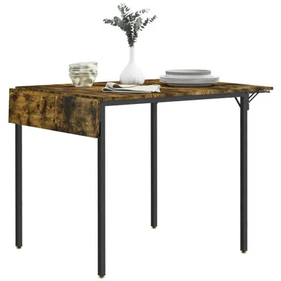 Streamdale Furniture Streamdale Space-saving Drop Leaf Dining Table For Small Spaces