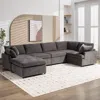 Streamdale Furniture Streamdale Spacious 6-seater Sofa With Customizable Design And Comfortable Cushioning