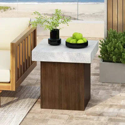 Streamdale Furniture Streamdale Square Side Table [top + Frame]