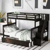 Streamdale Furniture Streamdale Stairway Twin-over-full Bunk Bed With Drawer