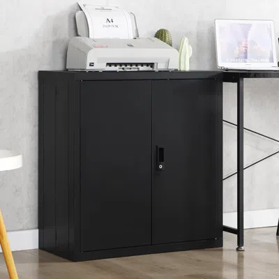 Streamdale Furniture Streamdale Storage Locker Cabinet With Door Locks & Adjustable Shelves
