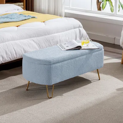 Streamdale Furniture Streamdale Storage Ottoman Bench For End Of Bed Legs