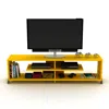 Streamdale Furniture Streamdale Store Mid Century Modern Tv Stand 4 Shelves Open Storage