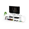 Streamdale Furniture Streamdale Store Mid Century Modern Tv Stand 4 Shelves Open Storage