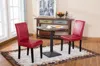 Streamdale Furniture Streamdale Style Solid Wood Leatherette Padded Parson Chair