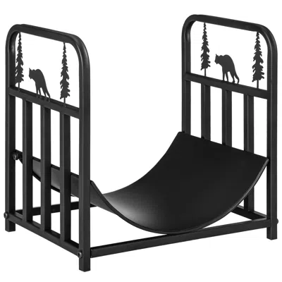 Streamdale Furniture Streamdale Stylish And Weather-resistant Firewood Holder For Indoor And Outdoor Use