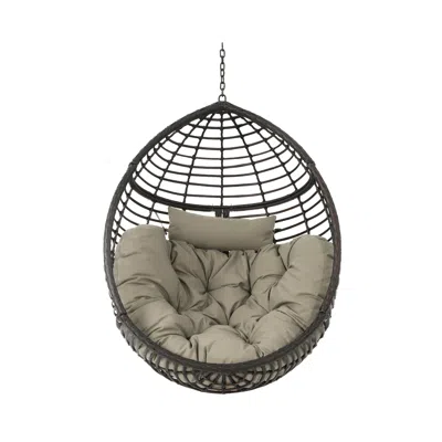 Streamdale Furniture Streamdale Stylish Hanging Wicker Chair For Indoor-outdoor Relaxation