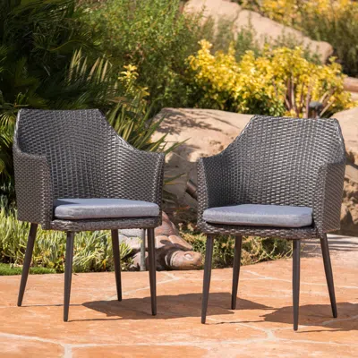 Streamdale Furniture Streamdale Stylish Outdoor Dining Chairs Wood Aesthetics