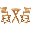 Streamdale Furniture Streamdale Stylish Outdoor Patio Bistro Set For Cozy Gatherings