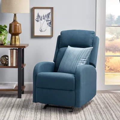 Streamdale Furniture Streamdale Stylish Recliner With Waterfall Backrest & Curved Arms