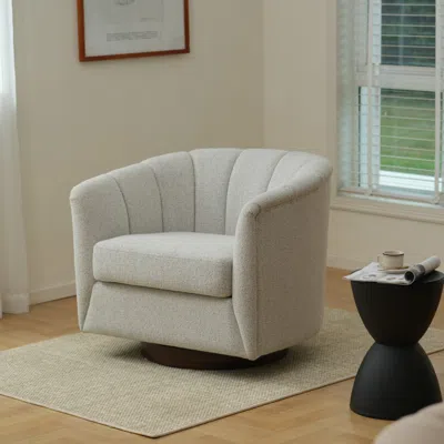 Streamdale Furniture Streamdale Swivel Accent Chair - Cozy, Stylish, & 360degree Rotation