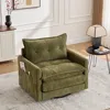 Streamdale Furniture Streamdale Swivel Barrel Accent Chair - Mid Century Modern