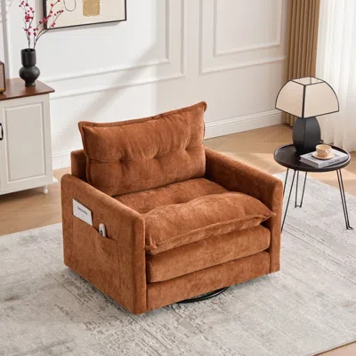 Streamdale Furniture Streamdale Swivel Barrel Accent Chair