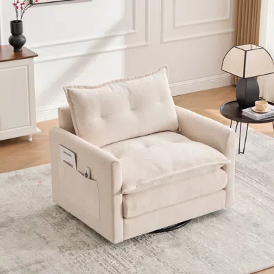 Streamdale Furniture Streamdale Swivel Barrel Accent Chair