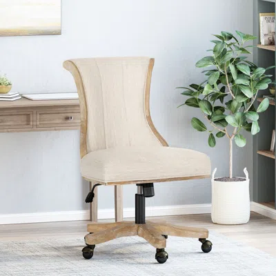 Streamdale Furniture Streamdale Swivel Lift Office Chair With Roll Back