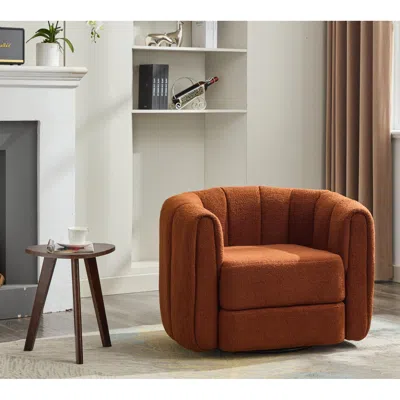 Streamdale Furniture Streamdale Swiveled Barrel Accent Chair