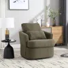 Streamdale Furniture Streamdale Swivelling Barrel Chair, Comfy Accent Sofa
