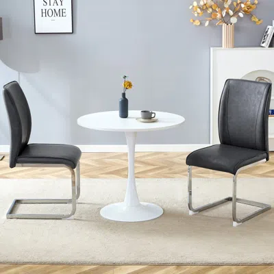 Streamdale Furniture Streamdale Table And Chair Set - Hourglass Table, 2 Chairs