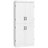 Streamdale Furniture Streamdale Tall 70" Kitchen Pantry Cabinet With Adjustable Shelves And Doors