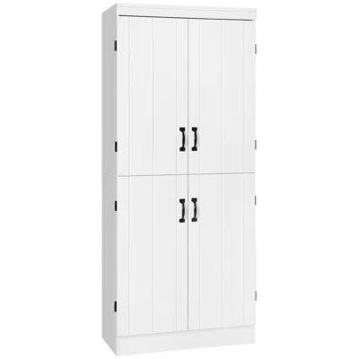 Streamdale Furniture Streamdale Tall 70" Kitchen Pantry Cabinet With Adjustable Shelves And Doors