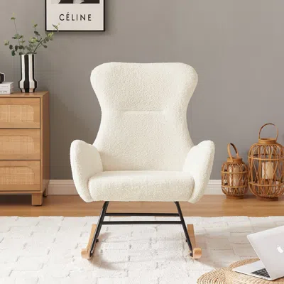Streamdale Furniture Streamdale Teddy Fabric Rocking Chair