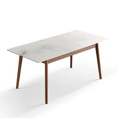 Streamdale Furniture Streamdale Telescopic Dining Table For 6-8