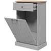 Streamdale Furniture Streamdale Tilt-out Trash Bin Cabinet With Drawer