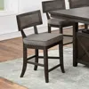 Streamdale Furniture Streamdale Timeless Solid Wood Counter Height Dining Chairs With Luxurious Cushion