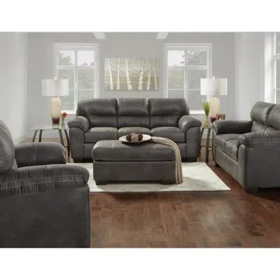 Streamdale Furniture Streamdale Tirana Living Room Collection, Sequoia Ash Pillow-top Armchair In Gray