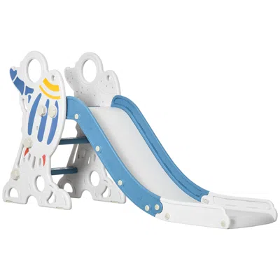 Streamdale Furniture Streamdale Toddler Indoor Rocket Ship Slide With Safe & Stable Design For Fun And Imagination