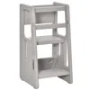 Streamdale Furniture Streamdale Toddler Kitchen Tower With Adjustable Height And Anti-slip Mat