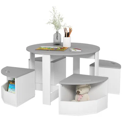 Streamdale Furniture Streamdale Toddler Table & Chair Set With Storage